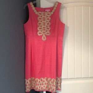 Pink Lilly Pulitzer shift dress